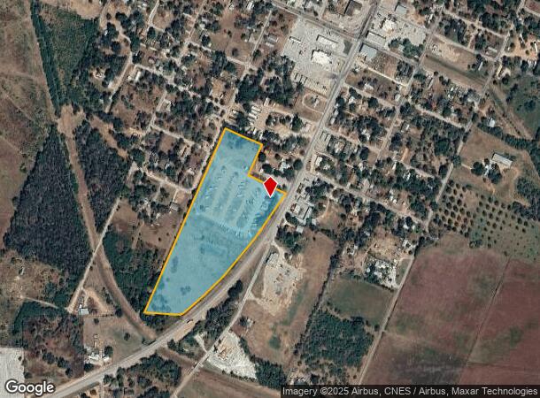 1008 S Esplanade St, Cuero, TX Parcel Map