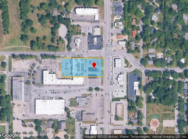  901 Iowa St, Lawrence, KS Parcel Map