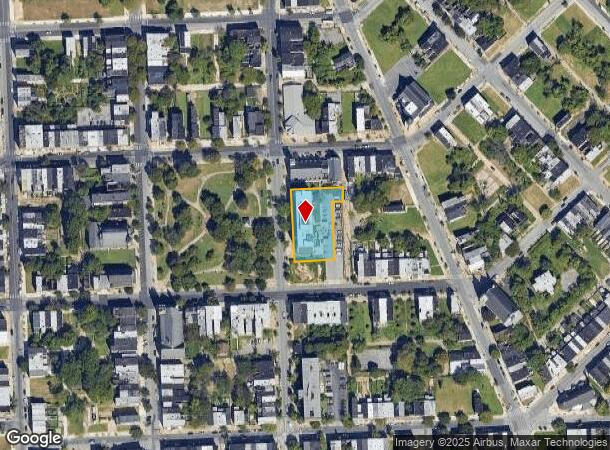  807 N Arlington Ave, Baltimore, MD Parcel Map