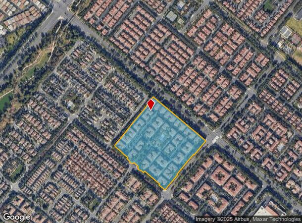 1701 Simplicity, Irvine, CA Parcel Map