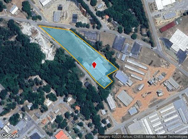 Lambs Bridge Rd, Swainsboro, GA Parcel Map