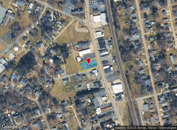  834 S Main St, Kannapolis, NC Parcel Map