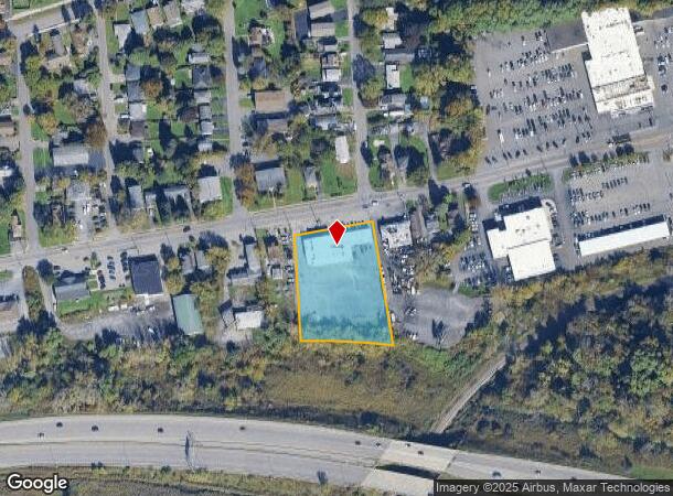 3408 Burnet Ave, Syracuse, NY Parcel Map