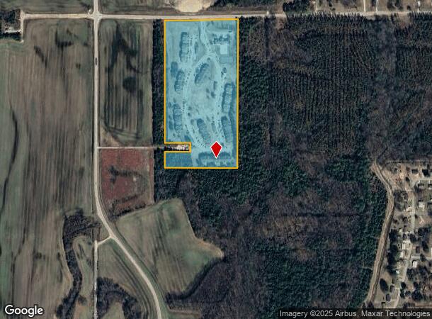  3545 Mitchell Rd, Tupelo, MS Parcel Map