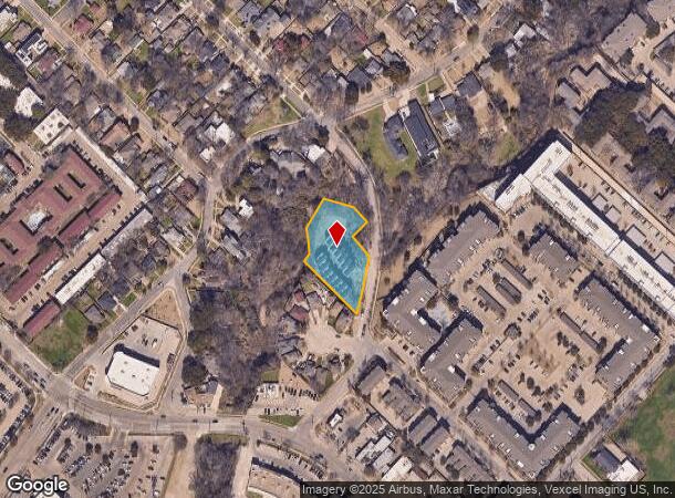 4811 Denton Dr, Dallas, TX Parcel Map