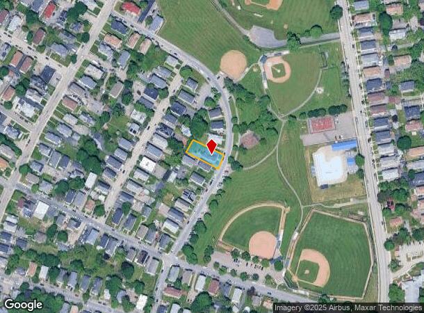  48 Stockton St, Worcester, MA Parcel Map