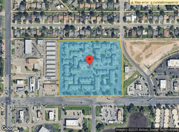  5710 4Th St, Lubbock, TX Parcel Map