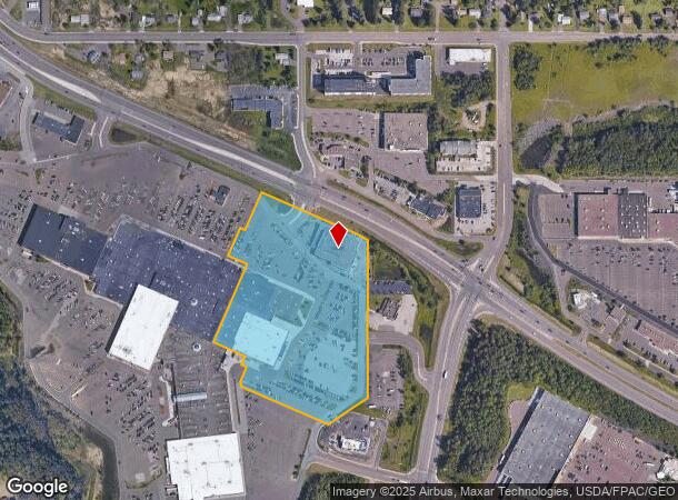 1420 Miller Trunk Hwy, Duluth, MN Parcel Map