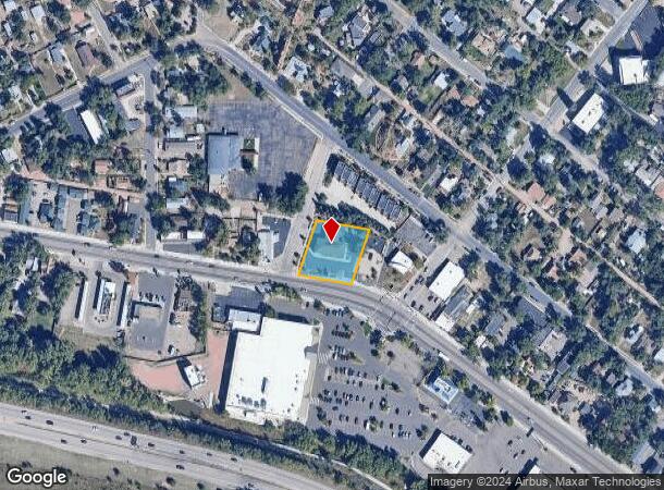  3216 W Colorado Ave, Colorado Springs, CO Parcel Map