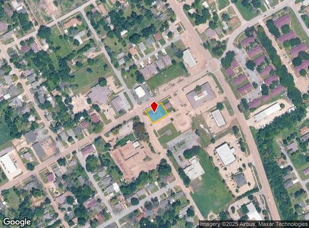 717 W Lampasas St, Ennis, TX Parcel Map