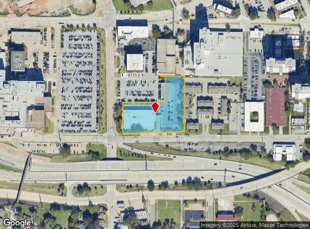  1055 S Houston Ave, Tulsa, OK Parcel Map