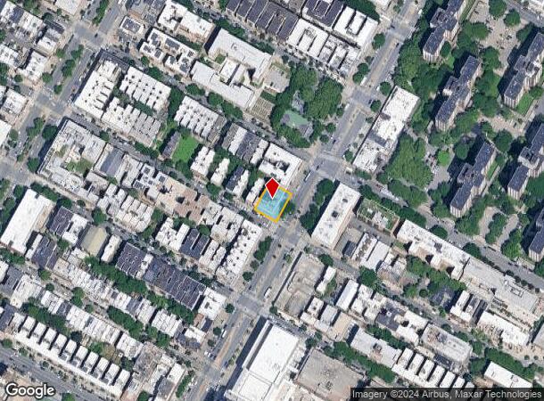  555 Malcolm X Blvd, New York, NY Parcel Map