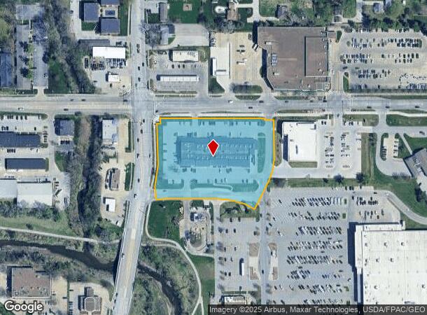 7204 University Ave, Windsor Heights, IA Parcel Map