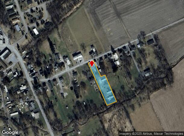  38 Erie St, Mount Morris, NY Parcel Map