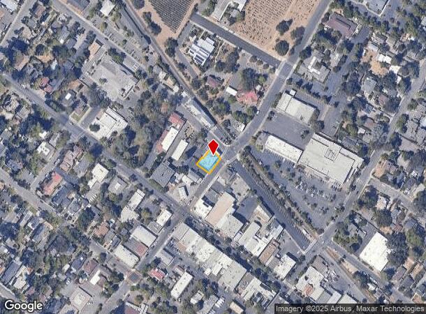 1104 Adams St, Saint Helena, CA Parcel Map