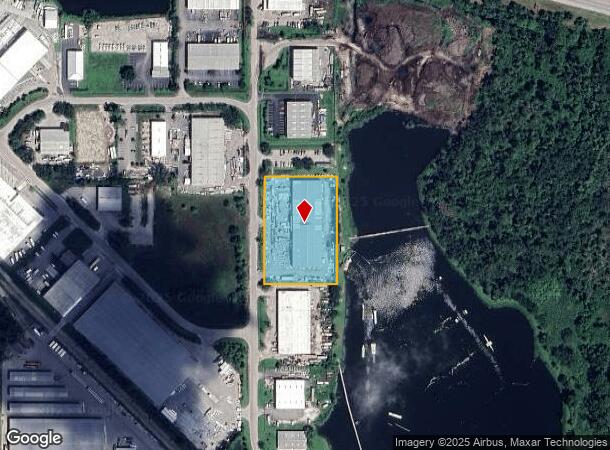  17550 East St, North Fort Myers, FL Parcel Map