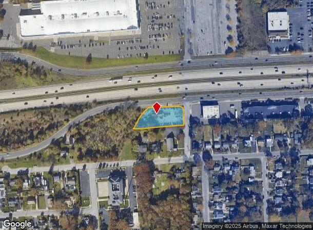  100 S Service Rd, Patchogue, NY Parcel Map