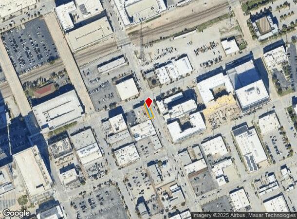  332 E 1St St, Tulsa, OK Parcel Map