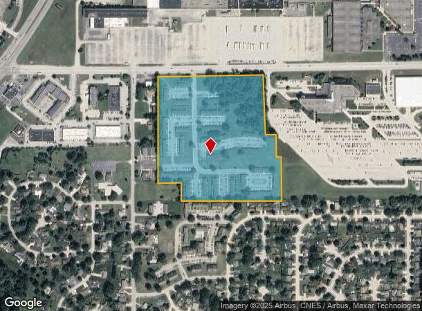 2101 Mark Ln, Kokomo, IN Parcel Map