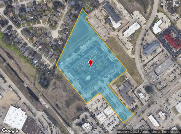  780 W Bay Area Blvd, Webster, TX Parcel Map