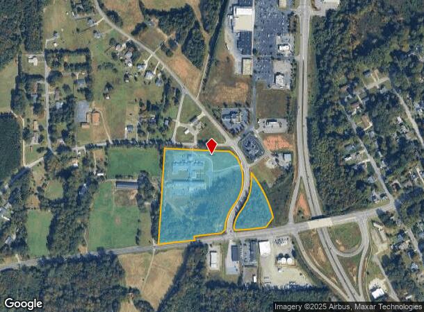 2605 Swallow Rd, Reidsville, NC Parcel Map
