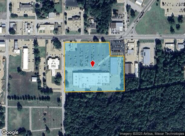  502 E Goode St, Quitman, TX Parcel Map