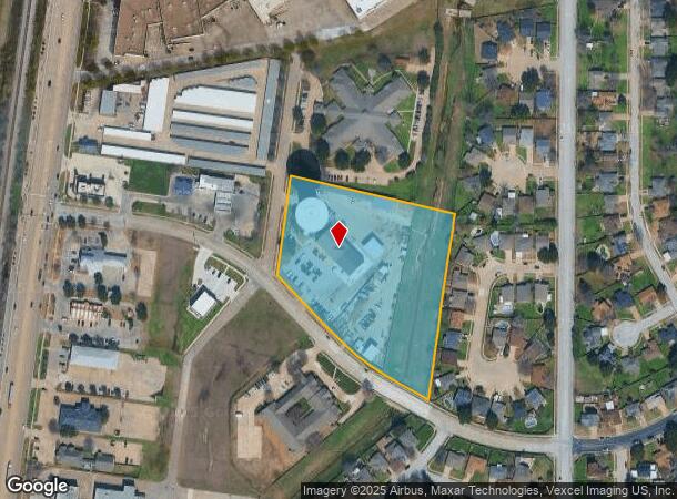 7800 Virgil Anthony Blvd, Watauga, TX Parcel Map