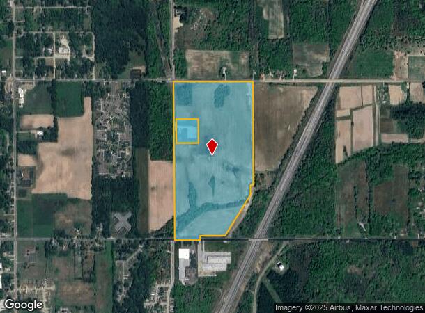 2220 E Britain Ave, Benton Harbor, MI Parcel Map
