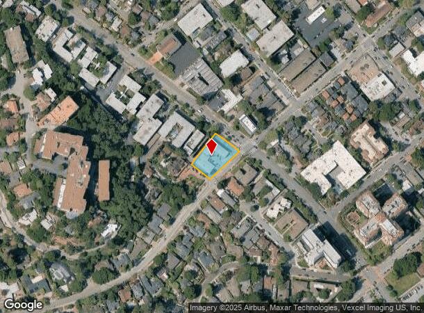 2 El Cerrito Ave, San Mateo, CA Parcel Map