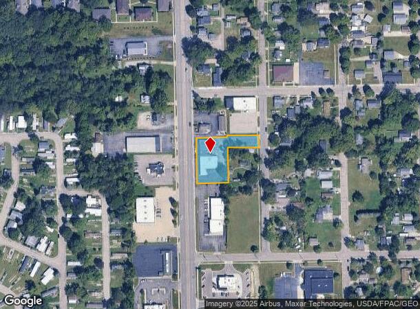 925 S Main St, Adrian, MI Parcel Map