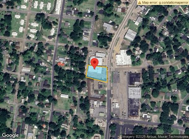  1151 N Main St, Opelousas, LA Parcel Map