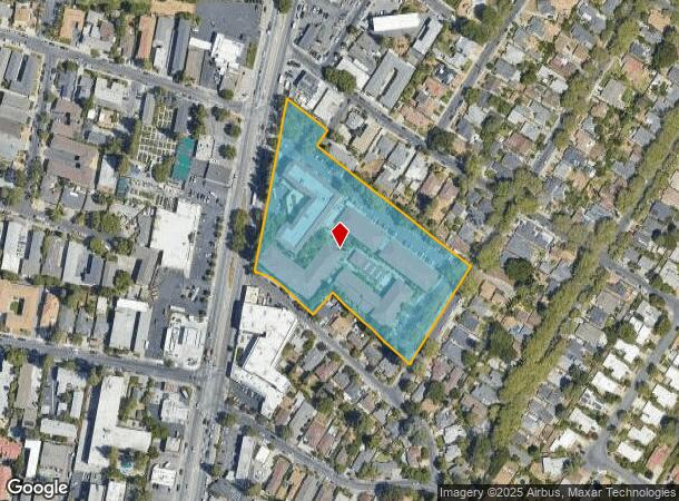  485 Woodside Rd, Redwood City, CA Parcel Map