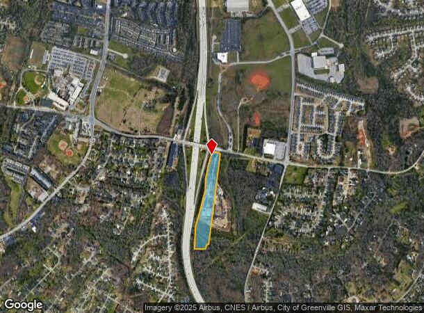  200 Bridges Rd, Mauldin, SC Parcel Map