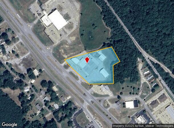 702 Chastain Blvd W, Gadsden, AL Parcel Map