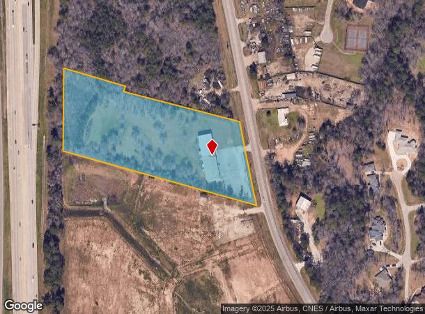 14357 N Highway 75, Willis, TX Parcel Map