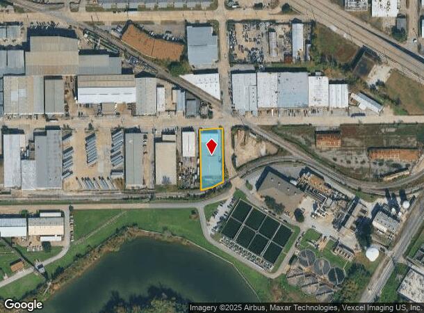 5970 Armour Dr, Houston, TX Parcel Map