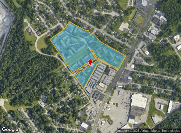 1201 Harmony Ln, Jeffersonville, IN Parcel Map