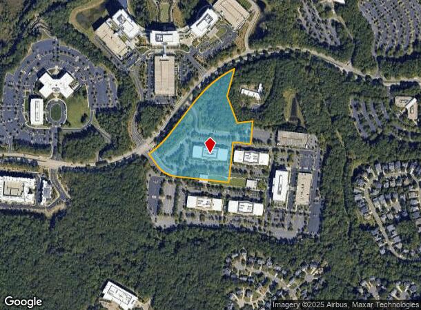 1000 Centre Green Way, Cary, NC Parcel Map