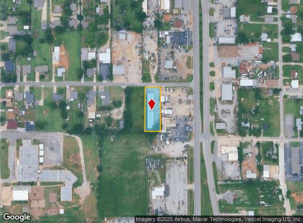  800 Nw 34Th St, Moore, OK Parcel Map