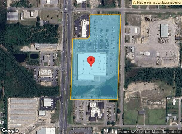  2610 Highway 77 Blvd, Panama City, FL Parcel Map