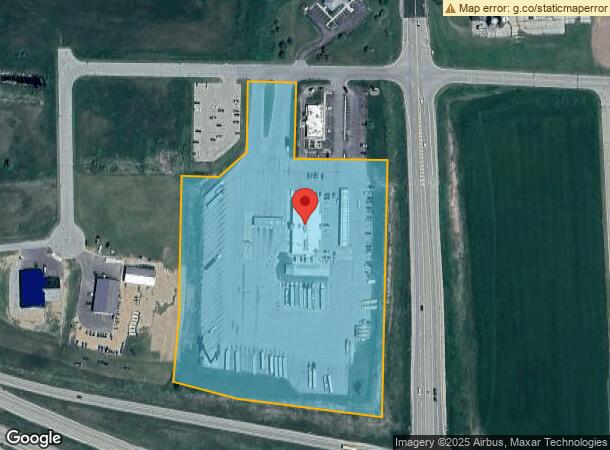  102 Express Way, Bonduel, WI Parcel Map