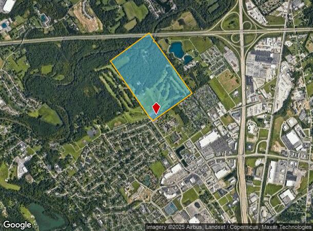  Potters Ln, Clarksville, IN Parcel Map