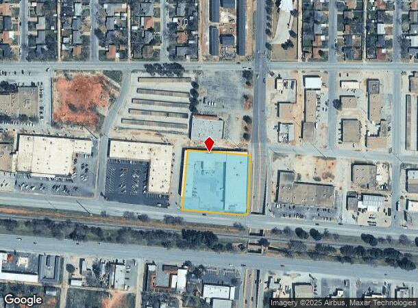 3010 N 1St St, Abilene, TX Parcel Map
