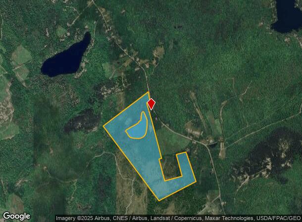  547 Bald Mountain Rd, Dedham, ME Parcel Map