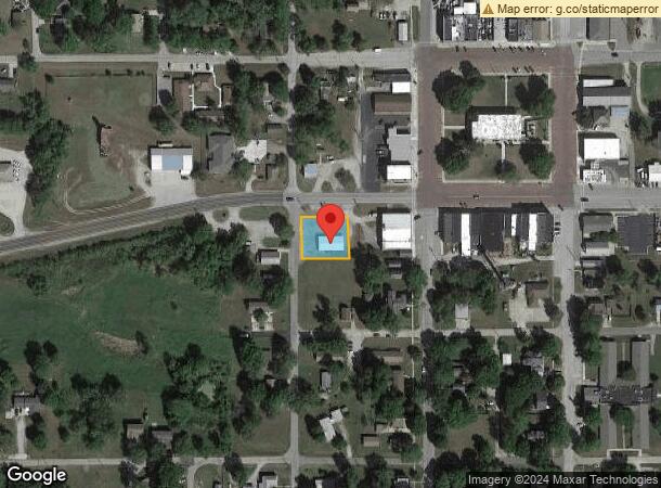  409 Jefferson St, Oskaloosa, KS Parcel Map