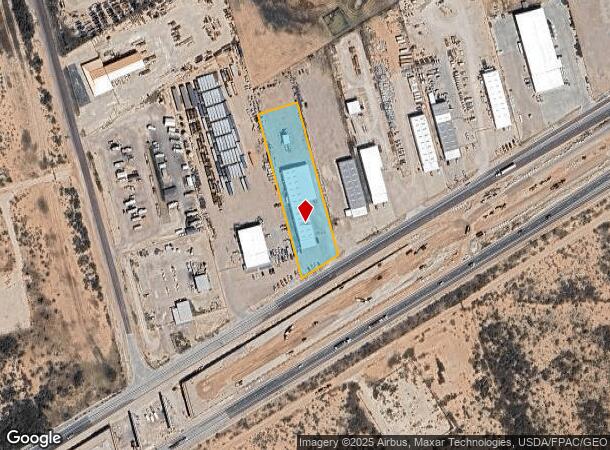  8306 W Interstate 20, Midland, TX Parcel Map