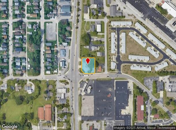  3425 S Emerson Ave, Beech Grove, IN Parcel Map