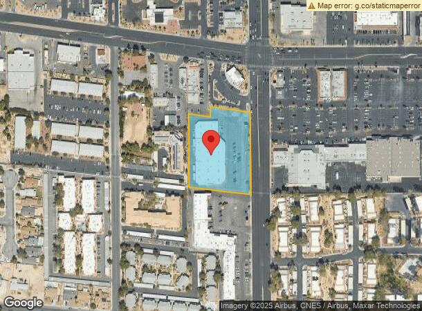  4995 S Eastern Ave, Las Vegas, NV Parcel Map