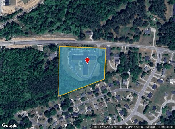  1205 W Gannon Ave, Zebulon, NC Parcel Map