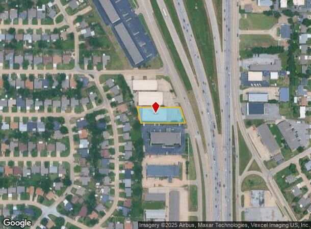  1813 N Moore Ave, Moore, OK Parcel Map
